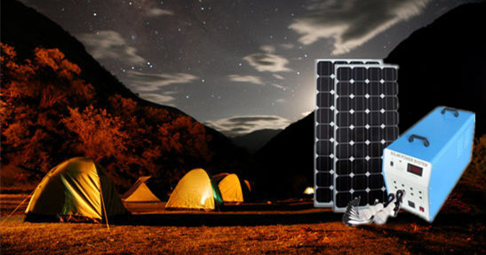 200W DC AC 산출 가정 태양 에너지 체계, 휴대용 태양 전지판 장비 태양 발전기